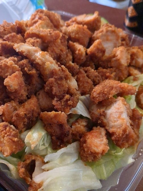 Buffalo Chicken Wrap.