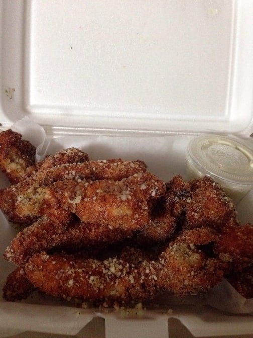 Boneless Buffalo Wings.