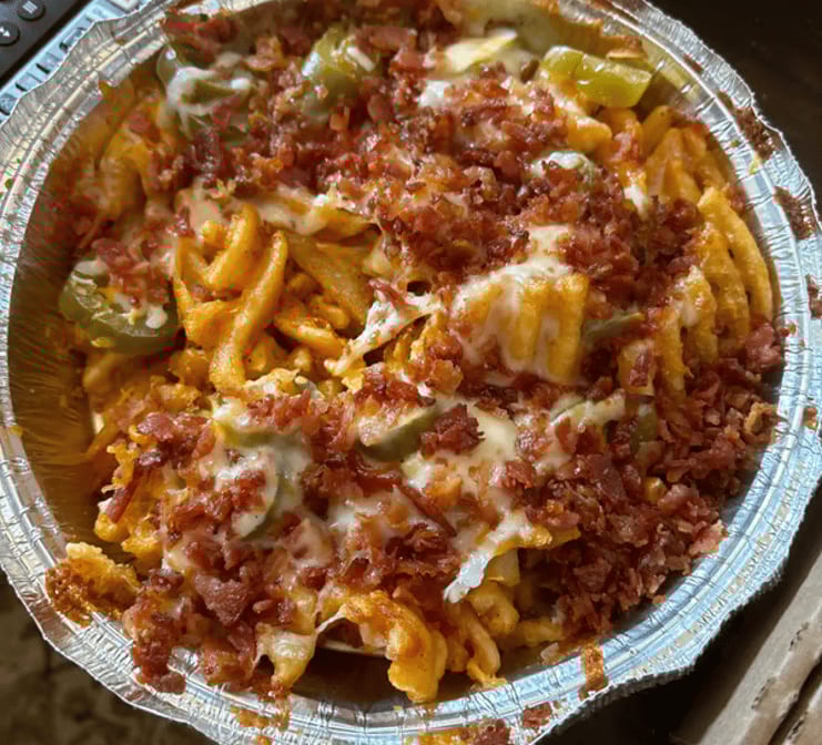 Loaded Waffle Fries.