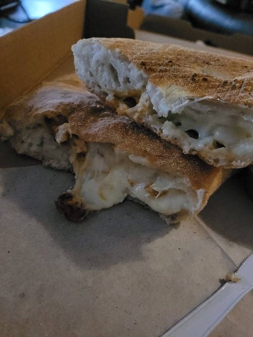 Buffalo Chicken Calzone.