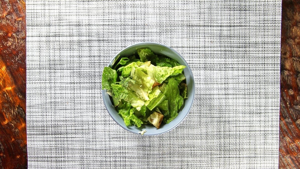 Classic Caesar Salad.