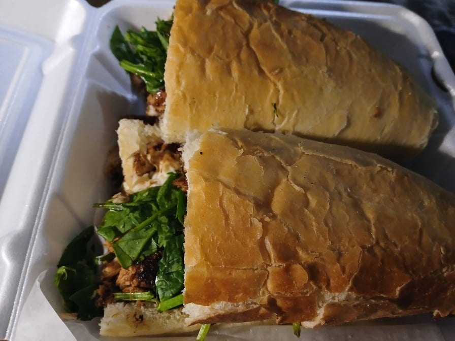 Balsamic Grilled Chicken Specialty Grinder.