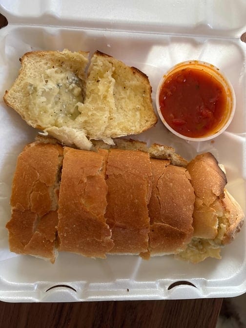 3 Cheese Gorgonzola Bread.